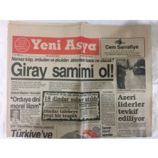 Gökçe Koleksiyon Yeni Asya Gazetesi 28 Ocak 1990 - Azeri Liderler Tevkif Ediliyor GZ72945