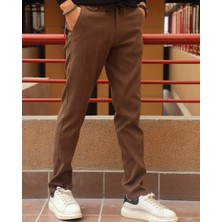 Erkek, bel bağcıklı, yandan lastikli, Regular-Fit, Old Money Culture pantolon