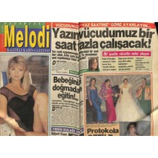 Gökçe Koleksiyon Sabah Gazetesi Melodi Eki 2 Nisan 1990 - Oya Aydoğana Haciz Geldi  GZ75278