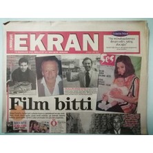 Gökçe Koleksiyon Milliyet Gazetesi Ekran Eki 4 Nisan 1995 Onlarla Bir Dönem Kapandı -GZ33436