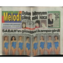 Gökçe Koleksiyon Sabah Gazetesi Melodi Eki 9 Mart 1990 - Sabahın Güzelleri Kampa Girdi  GZ75253