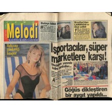 Gökçe Koleksiyon Sabah Gazetesi Melodi Eki 12 Ocak 1990 - Nilüfer Apaydın,babasına Gönderdiği Fotoğraf GZ75418