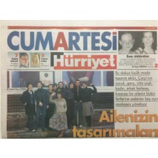 Gökçe Koleksiyon Hürriyet Gazetesi Cumartesi  Eki  6 Aralık  2003 - Ailenizin Tasarımcıları   GZ32732
