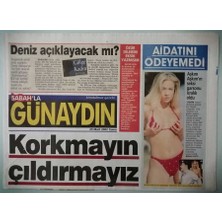 Gökçe Koleksiyon Sabah Günaydın Gazetesi 29 Mart 2002 Aşkın Sonunda Aşkını Buldu -GZ37067