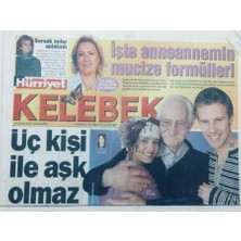 Gökçe Koleksiyon Hürriyet Gazetesi Kelebek Eki 6 Nisan 2005 - Davut Güloğlundan Ayrılan Nez   GZ46934