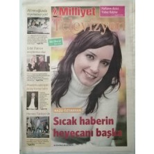 Gökçe Koleksiyon Milliyet Gazetesi Televizyon Eki 3-9 Mart 2007 Sıcak Haber Heyecanı Başka -GZ37173