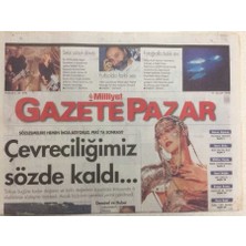 Gökçe Koleksiyon Milliyet Gazetesi  Pazar Eki 15 Kasım 1998 - Altının Rakibi  GZ35878