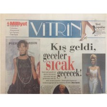 Gökçe Koleksiyon Milliyet Gazetesi Vitrin Eki 15 Kasım 1997 - Dişiliğin Yüksek Sembolü Sivri Topuklar   GZ35302