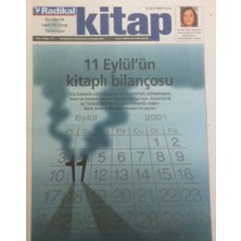 Gökçe Koleksiyon Radikal Gazetesi Kitap Eki 6 Eylül 2002 - 11 Eylülün Kitaplı Bilançosu   GZ35335