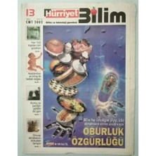 Gökçe Koleksiyon Hürriyet Gazetesi Bilim Eki 13 Nisan 2002 Korku ve Paniğin Sebebi 60 Gen -GZ37165