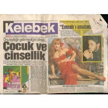 Gökçe Koleksiyon Hürriyet Gazetesi Kelebek Eki 13 Kasım 1990 - Çocuk ve Cinsellik  GZ75696