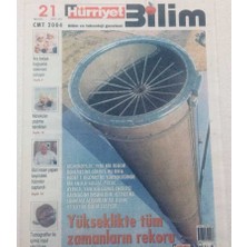 Gökçe Koleksiyon Hürriyet Gazetesi Bilim Eki - 21 Ağustos 2004 - Yükseklikte Tüm Zamanların Rekoru    GZ46686