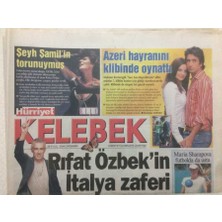 Gökçe Koleksiyon Hürriyet Gazetesi Kelebek Eki 29 Eylül 2004 - Mahsun Kırmızıgül Azeri Hayranını Klibinde Oynattı    GZ47901