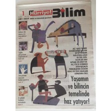 Gökçe Koleksiyon Hürriyet Gazetesi Bilim Eki - 1 Mayıs 2004 - Yaşamın ve Bilincin Temelindeki Haz !- GZ43536