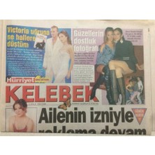 Gökçe Koleksiyon Hürriyet Gazetesi Kelebek Eki 10 Aralık 2004 - David Beckham Victoria Uğruna Ne Hallere Düştüm    GZ47902