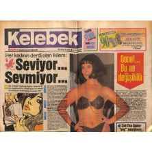 Gökçe Koleksiyon Hürriyet Gazetesi Kelebek Eki 26 Aralık 1990 - Ismet Ay, Müjde Ar  GZ75681