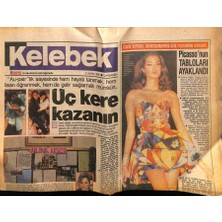 Gökçe Koleksiyon Hürriyet Gazetesi Kelebek Eki 31 Ekim 1990 - Ahmet Selçuk Ilkan,kendini Aşka Adayan Adam  GZ75734
