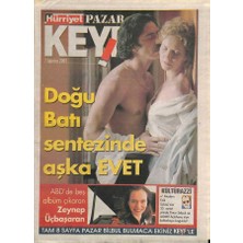 Gökçe Koleksiyon Hürriyet Gazetesi Keyif Eki 7 Ağustos 2005 - Abdde Beş Albüm Çıkaran Zeynep Üçbaşaran  GZ76431