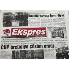 Gökçe Koleksiyon Giresun Ekspres Gazetesi 1 Mart  2006-FATOĞLU Gıdanın Başarısı Dünyaca Tescillendi   GZ45567