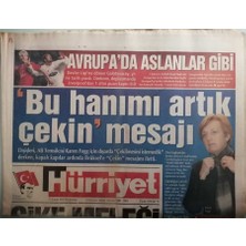 Gökçe Koleksiyon Hürriyet Gazetesi 21 Şubat 2002 Abd Kongresine Türkiyeye Kapıları Açalım Tasarısı -GZ44401