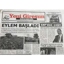 Gökçe Koleksiyon Yeni Giresun Gazetesi 20 Temmuz 2006-İŞ Adamı Hotmanoğlu ve Eşi Trafik Kazası Kurbanı    GZ45703
