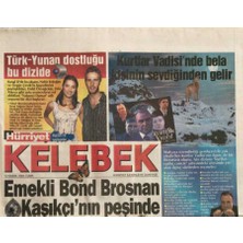 Gökçe Koleksiyon Hürriyet Gazetesi Kelebek Eki 12 Kasım 2004-AVRUPA Yakası Dizisi Dil Tartışmalarına Neden Oldu  GZ45029