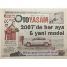 Gökçe Koleksiyon Hürriyet Gazetesi  Oto Yaşam  Eki 26 Aralık 2007 - 600 Beygirlik Tahta Otomobil    GZ47069