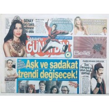 Gökçe Koleksiyon Sabah Gazetesi Günaydın Eki 22 Mart 2009 - Aşk ve Sadakat Trendi Değişecek  GZ42827