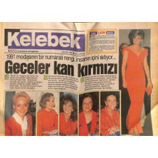 Gökçe Koleksiyon Hürriyet Gazetesi Kelebek Eki 29 Ekim 1990 - Sakın Ayşegül Aldinçe Kopyası Demeyin  GZ75736