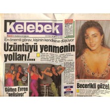 Gökçe Koleksiyon Hürriyet Gazetesi Kelebek Eki 22 Kasım 1990 - Becerikli Güzel,denizhan Demirkol  GZ75731