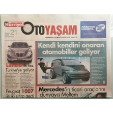 Gökçe Koleksiyon Hürriyet Oto Yaşam  Gazetesi 21 Nisan 2004 Kendi Kendini Onaran Otolar Geliyor - GZ44140