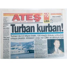 Gökçe Koleksiyon Ateş Gazetesi   - 16 Ekim 1996 - Mankenlerin Yatak Keyfi, Madonna Süper Anne  GZ46307