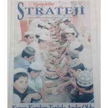 Gökçe Koleksiyon Cumhuriyet Gazetesi Strateji Eki  - 15 Ağustos 2005 - Kuran Kursları Terörle Anılır Oldu  GZ46598