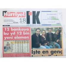 Gökçe Koleksiyon Hürriyet Gazetesi Insan Kaynakları Eki 18 Şubat 2007 - Işte En Genç Kapitalistler  GZ43378