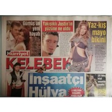 Gökçe Koleksiyon Hürriyet  Gazetesi Kelebek Eki 22 Eylül 2005 Inşaatçı Hülya - Afrodite Bu Yapılır Mı -GZ44806