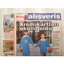 Gökçe Koleksiyon Posta Gazetesi Alışveriş Eki 21 Eylül 2002 Yapı Marketleri Hediye Yağdırıyor -GZ44762
