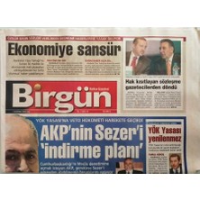Gökçe Koleksiyon Birgün Gazetesi 1 Haziran 2004 Akpnin Sezeri Indirme Planı -GZ44790
