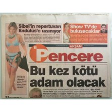 Gökçe Koleksiyon Akşam Gazetesi Pencere Eki 16 Ağustos 2005 Sibelin Repertuvarı Endülüse Uzanıyor - GZ44169