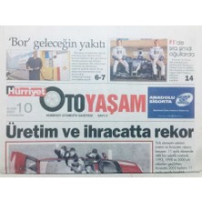 Gökçe Koleksiyon Hürriyet Gazetesi Oto Yaşam Eki  - 10 Aralık 2003 - Üretim ve Ihracatta Rekor   GZ43449
