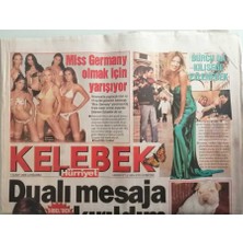 Gökçe Koleksiyon Hürriyet  Gazetesi Kelebek Eki 1 Şubat 2006 Sibel Candan Gülben Ergene Sitem - GZ44374