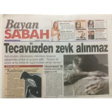 Gökçe Koleksiyon Sabah Gazetesi Bayan Eki 10 Kasım 1999 - Herkes Parkingde Park Ediyor    GZ47839