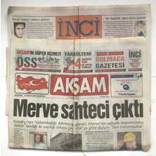 Gökçe Koleksiyon Akşam Gazetesi Inci Eki Ile 11 Mayıs 1999 - Sibel Can Yine Gözaltına Alındı      GZ5858