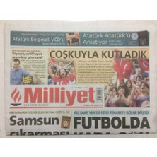 Gökçe Koleksiyon Milliyet Gazetesi 20 Mayıs 2007 - Futbolda Kara Gün,ali Samiyene Kara Leke    GZ51633