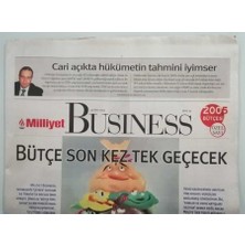 Gökçe Koleksiyon Milliyet Bussınes Gazetesi 24 Ekim 2004 Avrupalıların Derdi Açıklarını Kapatmak - GZ44617