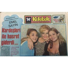 Gökçe Koleksiyon Hürriyet Gazetesi Kelebek Eki 29 Eylül 19977-SEYYAL Taner Az Kalsın Sahneye Veda Edecekti    GZ45744