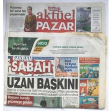 Gökçe Koleksiyon Sabah Gazetesi  Pazar Aktüel Eki Ile 14 Kasım 2004 -  Satır Dehşeti   GZ7135