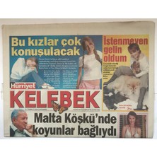 Gökçe Koleksiyon Hürriyet Gazetesi Kelebek Eki 21 Temmuz 2004  - Malta Köşkünde Koyunlar Bağlıydı    GZ5340
