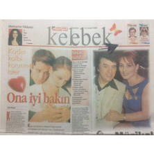 Gökçe Koleksiyon Hürriyet Gazetesi  Kelebek Eki 16 Şubat 1998 - Müzikal Işbirliği   GZ38555