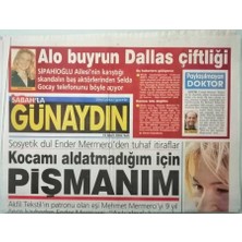 Gökçe Koleksiyon Sabah Gazetesi Günaydın Eki 19 Mart 2002 Ilhan Şeşenin Şarkısı Hülya Avşarınmış -GZ37355
