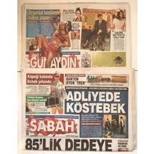 Gökçe Koleksiyon Sabah Gazetesi Günaydın Eki Ile 13 Mayıs 2009 - Adliyede Köstebek     GZ7184